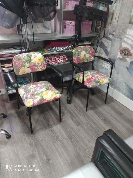 Salón de Peluquería Toñi sillas